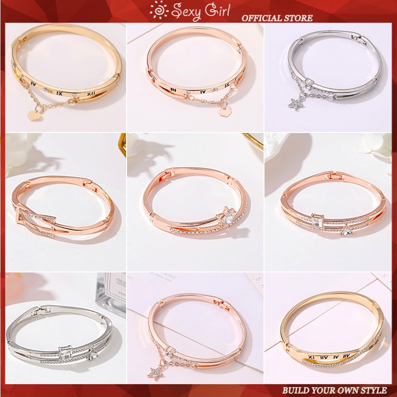 Vòng Đeo Tay Họa Tiết Hình Học Phong Cách Hàn Quốc Thời Trang