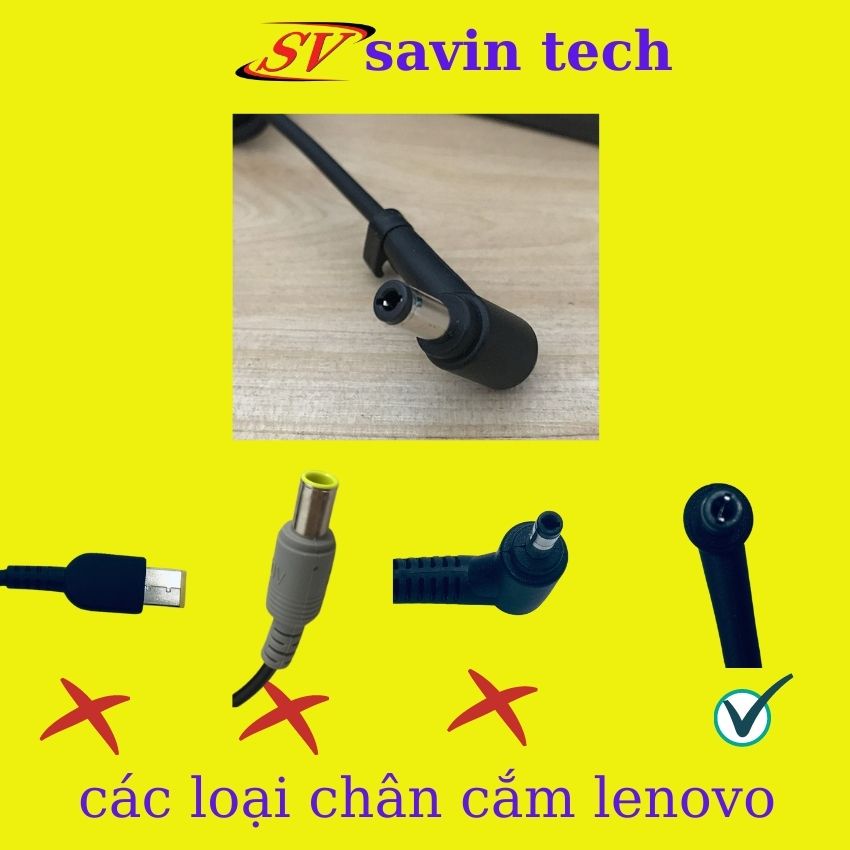 [SẠC ZIN] Sạc Lenovo 3,42a savintech, sạc máy tính lenovo 65w zin cao cấp bảo hành 12 tháng