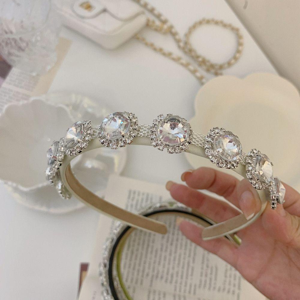 NICKOLAS Băng Đô Cài Tóc Đính Đá Lấp Lánh Sang Trọng Cho Nữ