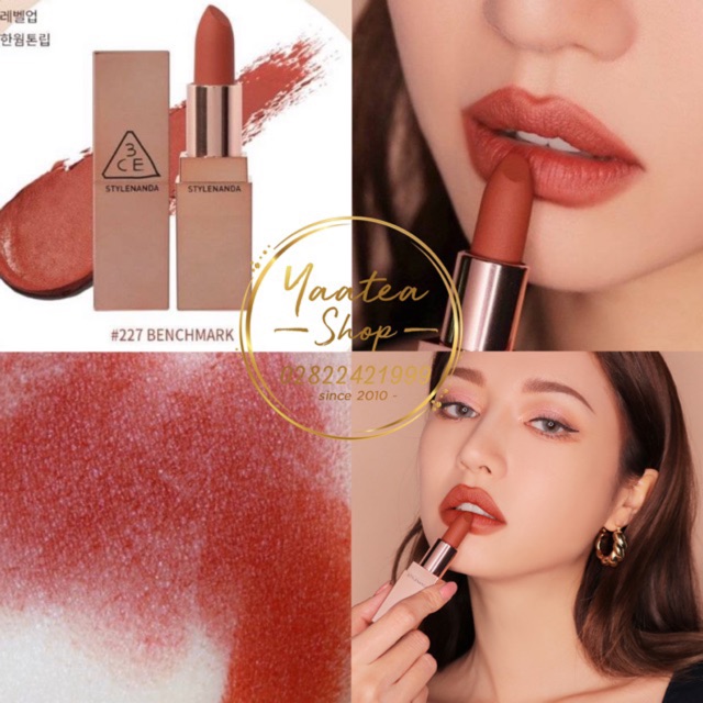 Son thỏi 3CE MATTE LIP COLOR