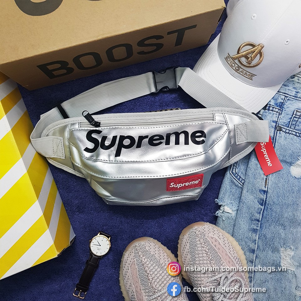 ⚡️ Túi bao tử Supreme Túi đeo chéo Supreme Unisex | Ảnh thật 100%