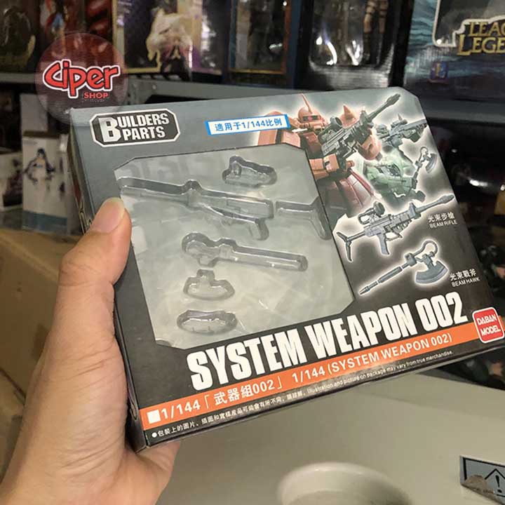 Mô hình lắp ráp phụ kiện System Weapon 002 - 1/144 Daban - Figure System 002