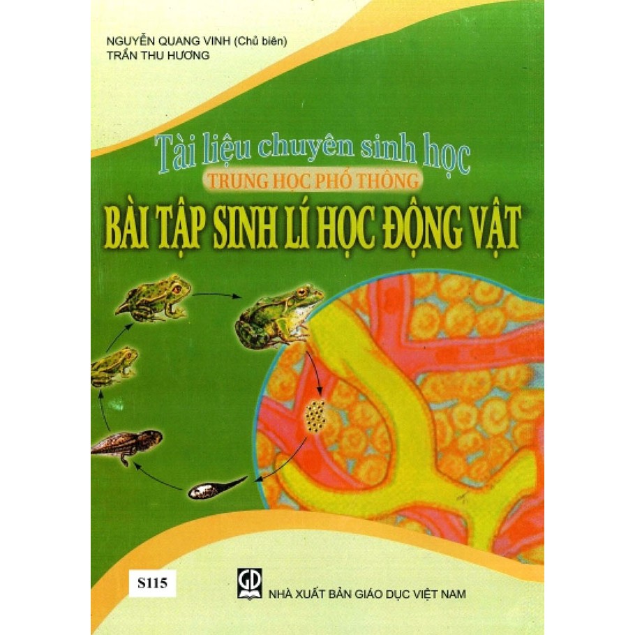 Sách - Tài Liệu Chuyên Sinh Học Thpt - Bài Tập Sinh Lí Học Động Vật