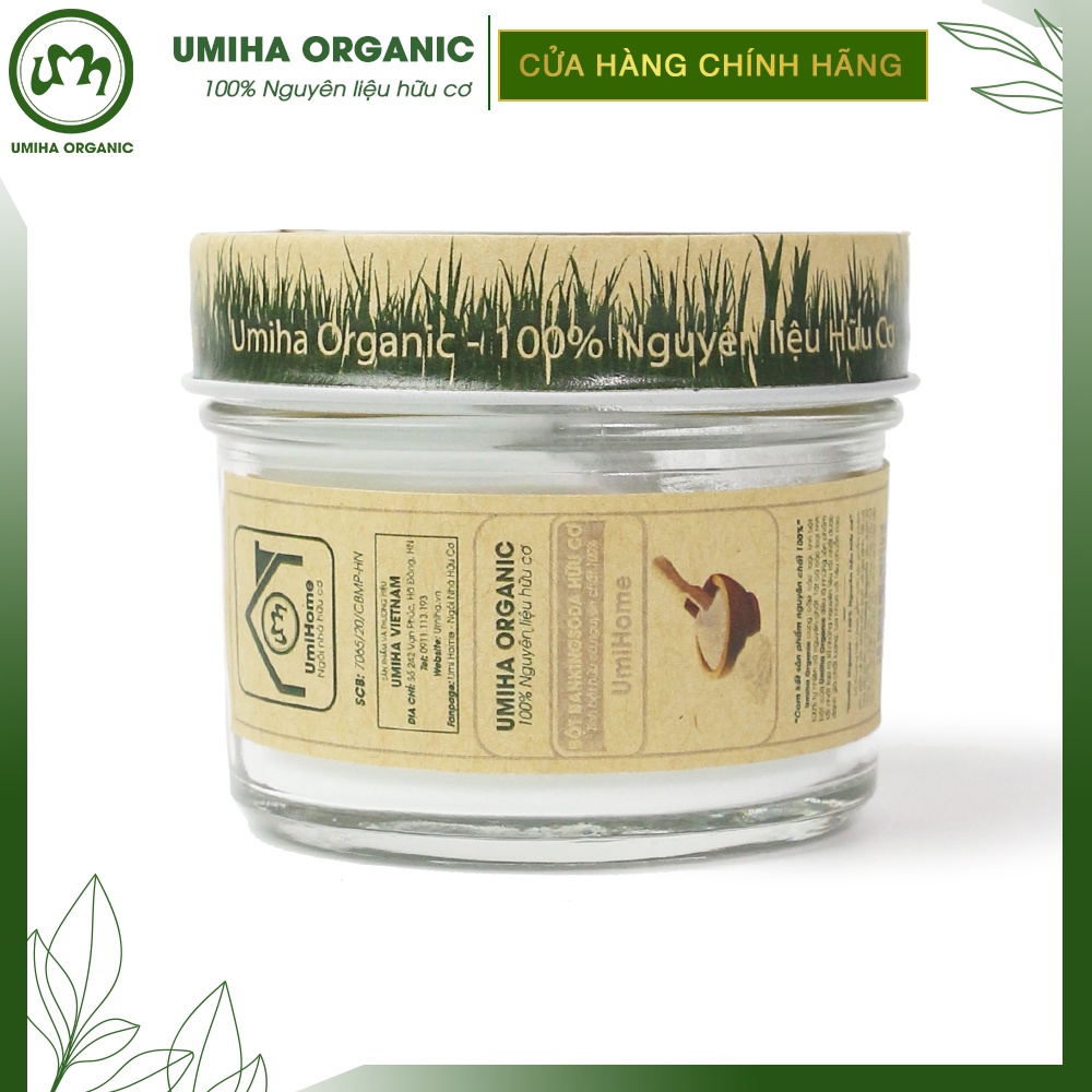 Bột đánh trắng răng UMIHA (85g) - Đánh trắng răng hiệu quả, làm tẩy trắng răng an toàn với thành phần Banking Soda