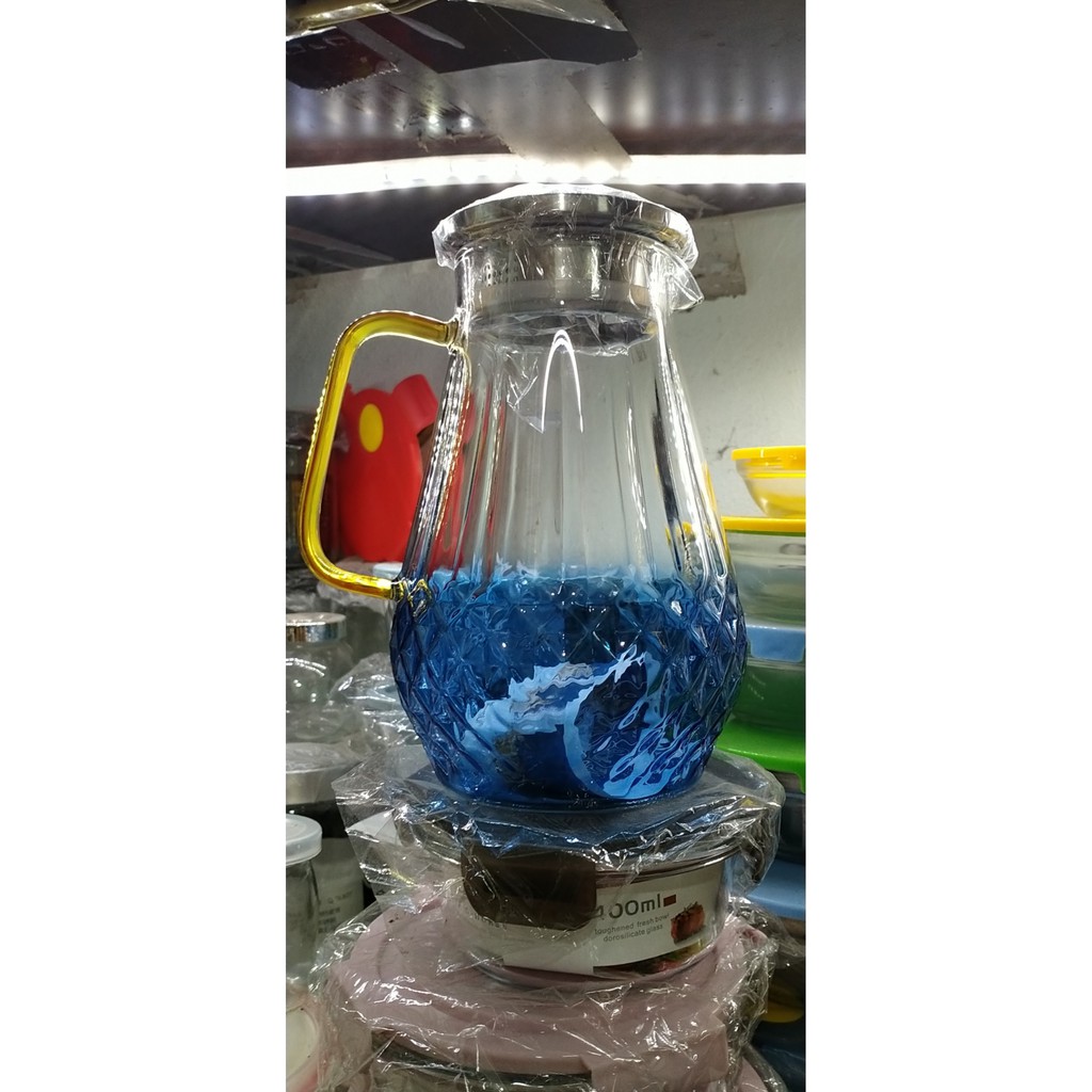 [ kèm ảnh thật ] Bình nước thủy tinh chịu nhiệt