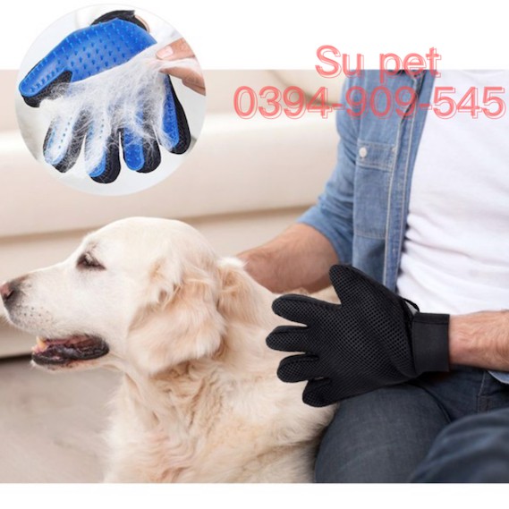 Găng tay chải lông siêu sạch cho chó mèo giá sỉ