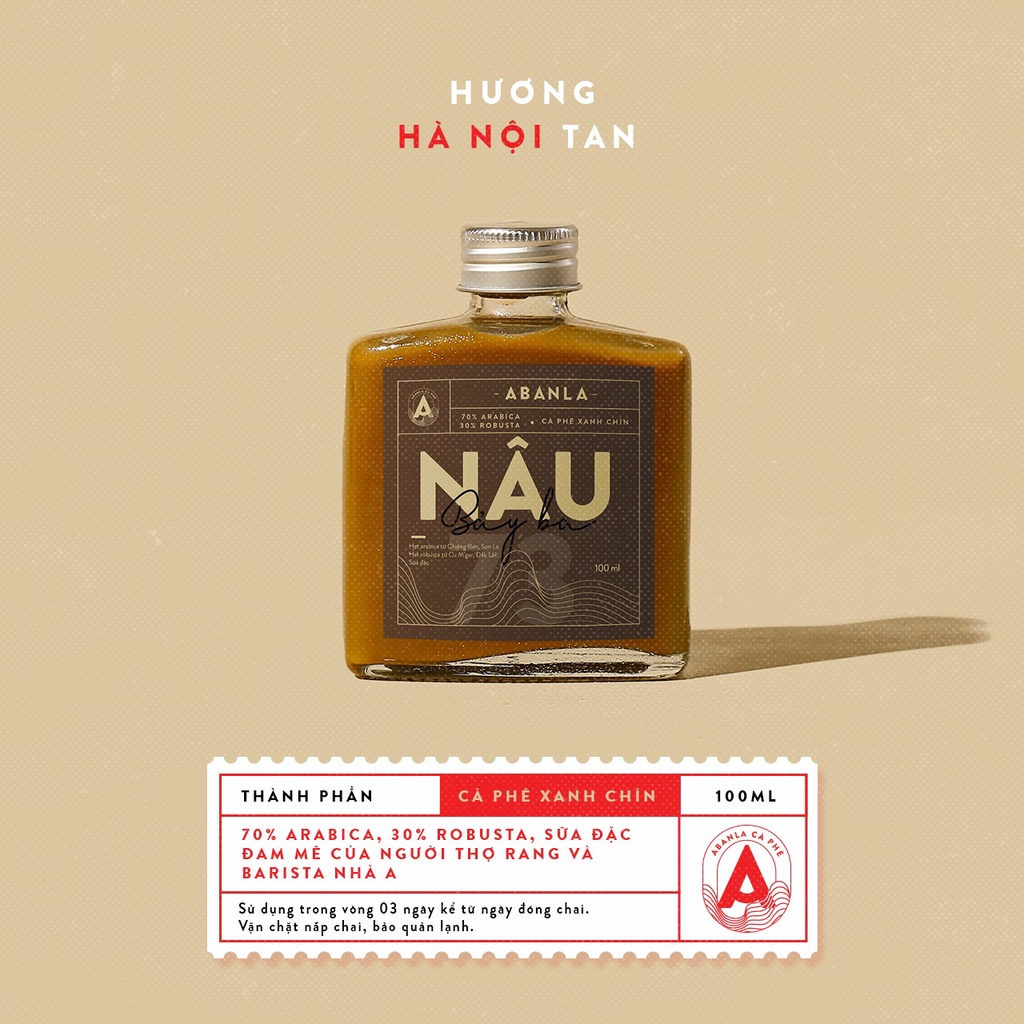 Cafe nâu 73 chai 100ml
