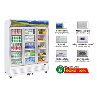 Tủ mát Sanaky 1520 lít VH-1520HP (Miễn phí giao tại HCM-ngoài tỉnh liên hệ shop)