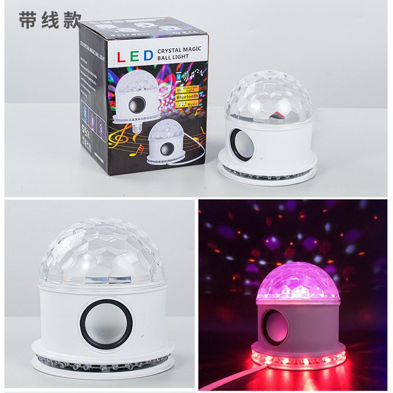 SALE OFF 40% Loa bluetooth kiêm đèn led trang trí nháy theo nhạc âm thanh HIFI, bass mạnh, công suất khỏe