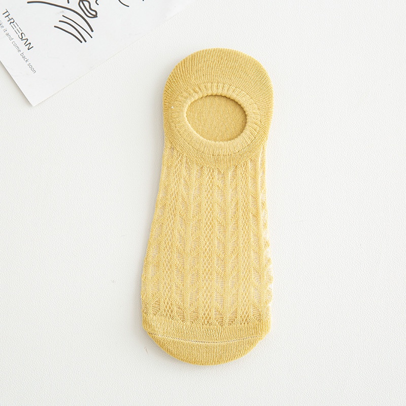 Tất hài nữ, vớ nữ cổ ngắn chất vải cotton co giãn 4 chiều thoáng khí – Tất Hàn Quốc