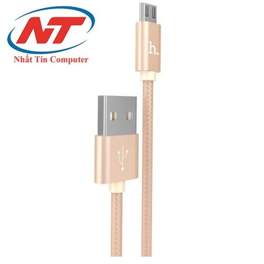 Cáp sạc microUSB Hoco X2 cho androi - dài 1m (màu ngẫu nhiên)