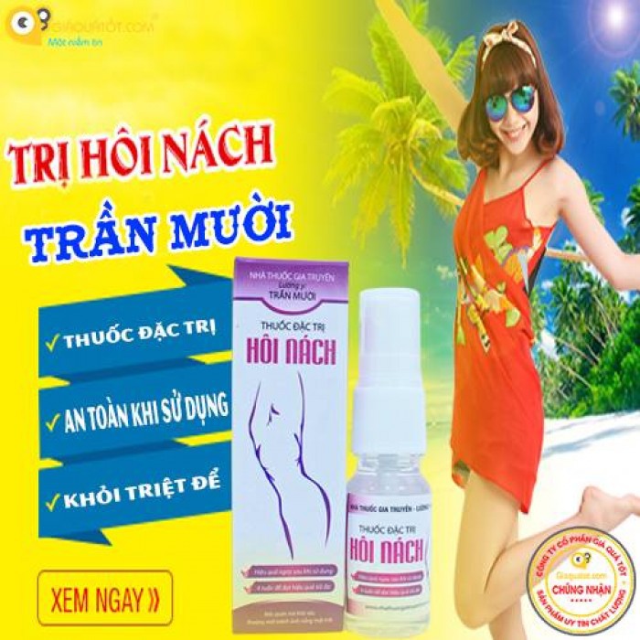 [shop yêu thích] HÔI NÁCH  ĐÔNG Y TRẦN MƯỜI [siêu rẻ] [giảm giá]