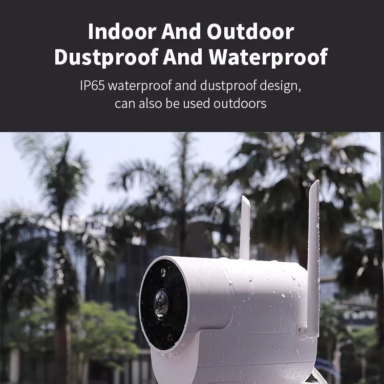 Camera Xiaomi giám sát ngoài trời không dây kết nối Wifi độ nét cao tiện dụng | BigBuy360 - bigbuy360.vn
