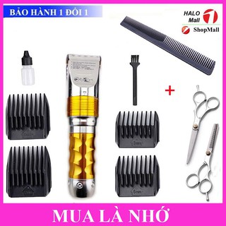 Tăng đơ cắt tóc chuyên nghiệp huaerbo f10 tặng lược + bộ kéo cắt tỉa cho bé