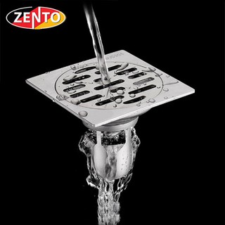 Phễu thoát sàn chống mùi inox304 zento ts125-304