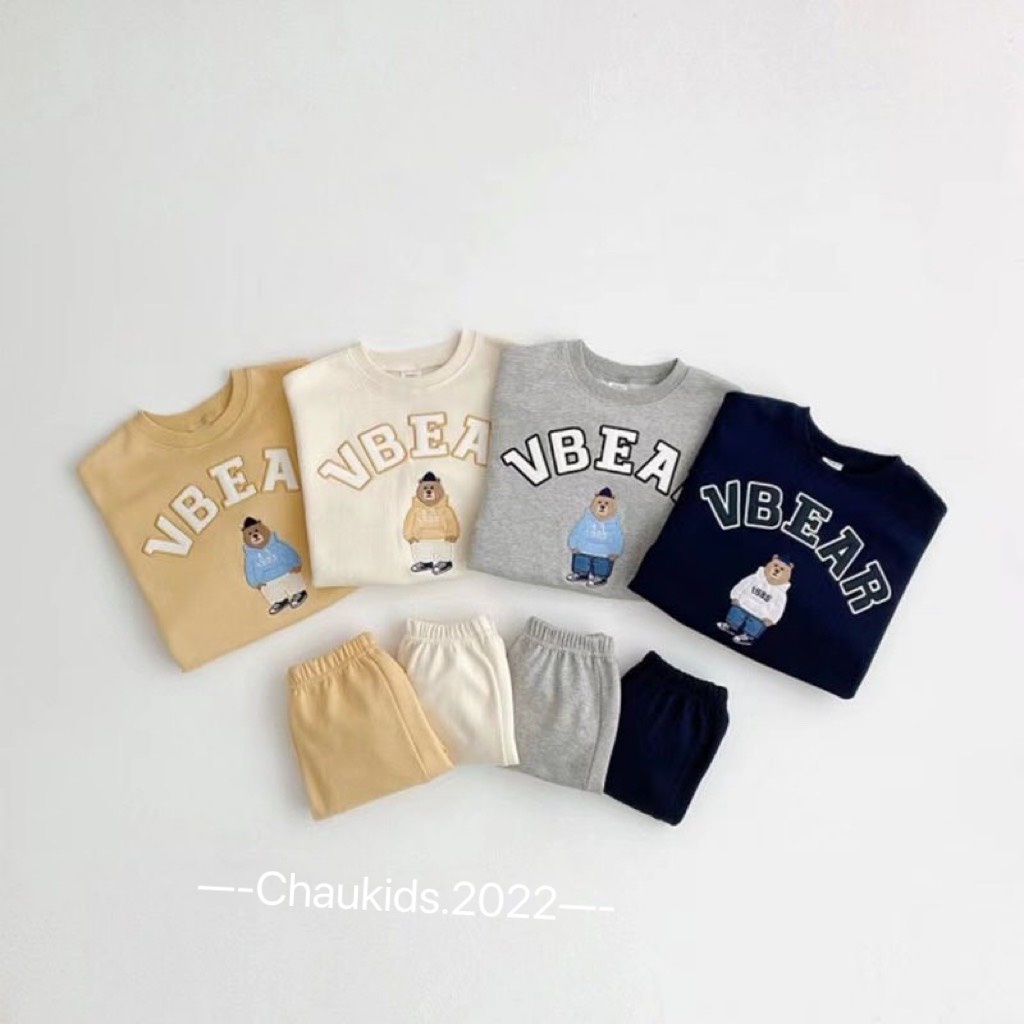 Bộ gấu vbear 1985 cho bé