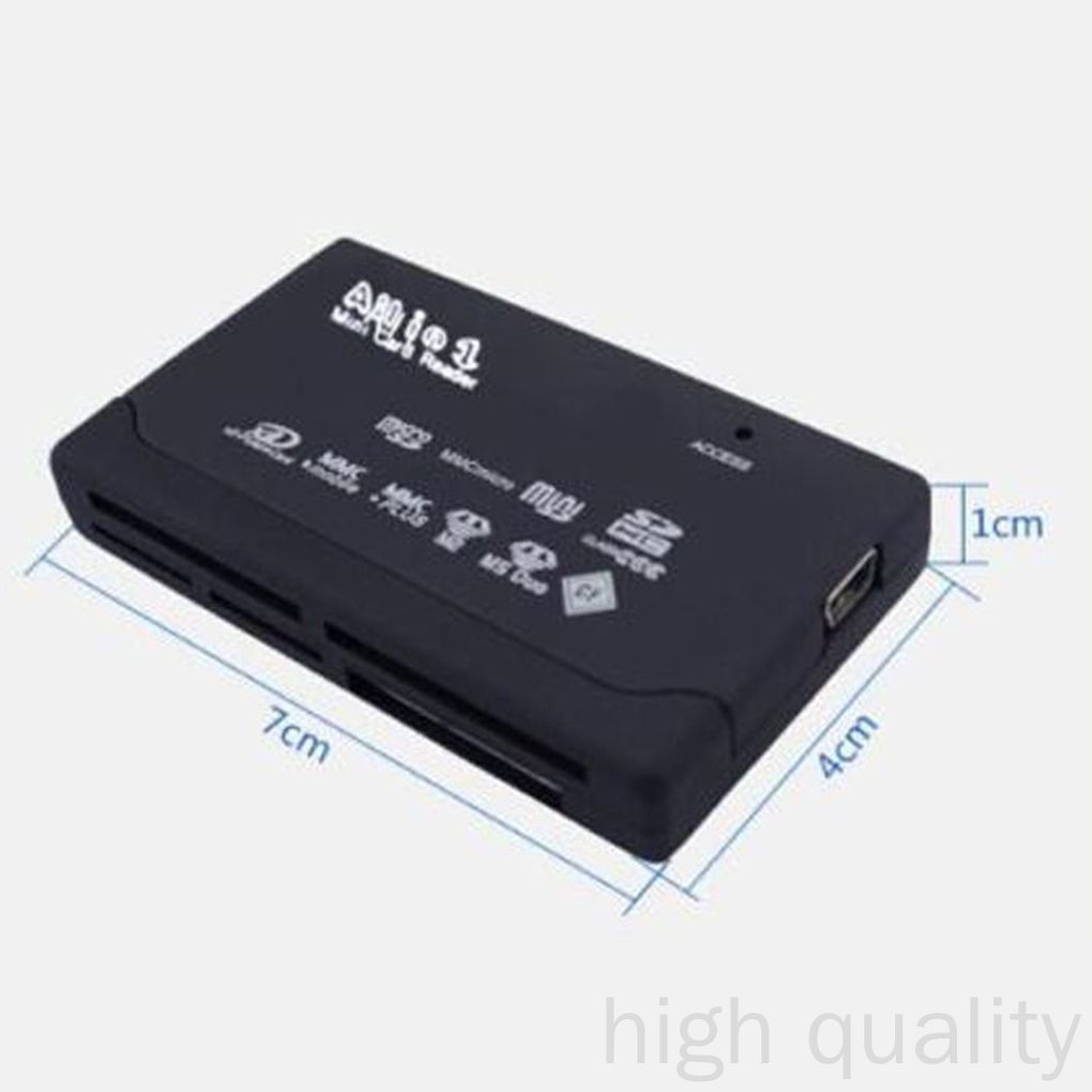 Đầu Đọc Thẻ Nhớ Usb 2.0 Sd Sdhc Mmc Ms Xd Runbu998