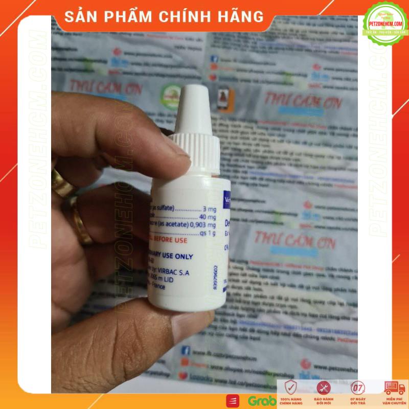 Nhỏ tai chó mèo Virbac Dexoryl 10g, Pháp ️ FREESHIP ️ Dexoryl chữa bệnh tai mủ,viêm tai ngoài,nấm,ngoại ký sinh ve ghẻ