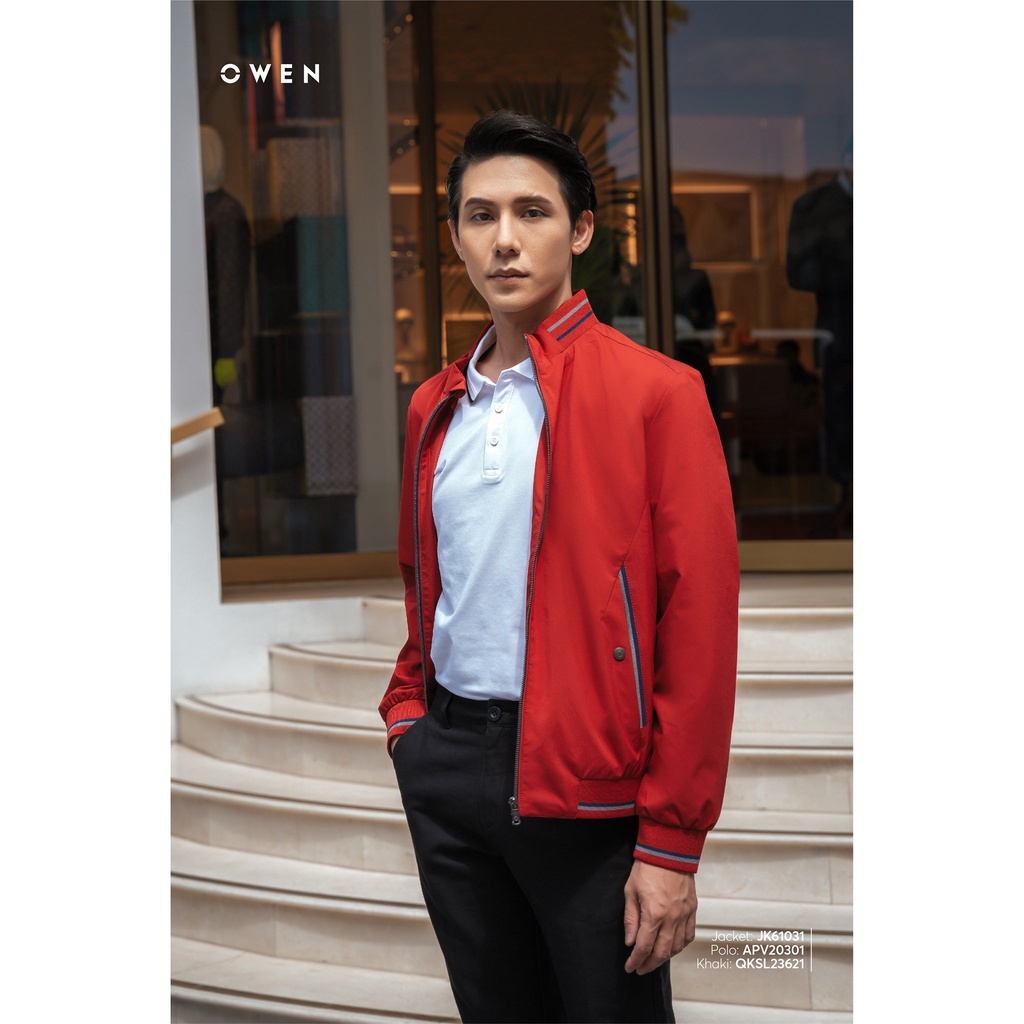 OWEN -  Áo khoác nam OWEN, áo gió Jacket  cao cấp giữ ấm tốt JK61031 - OWEN Flagship Store