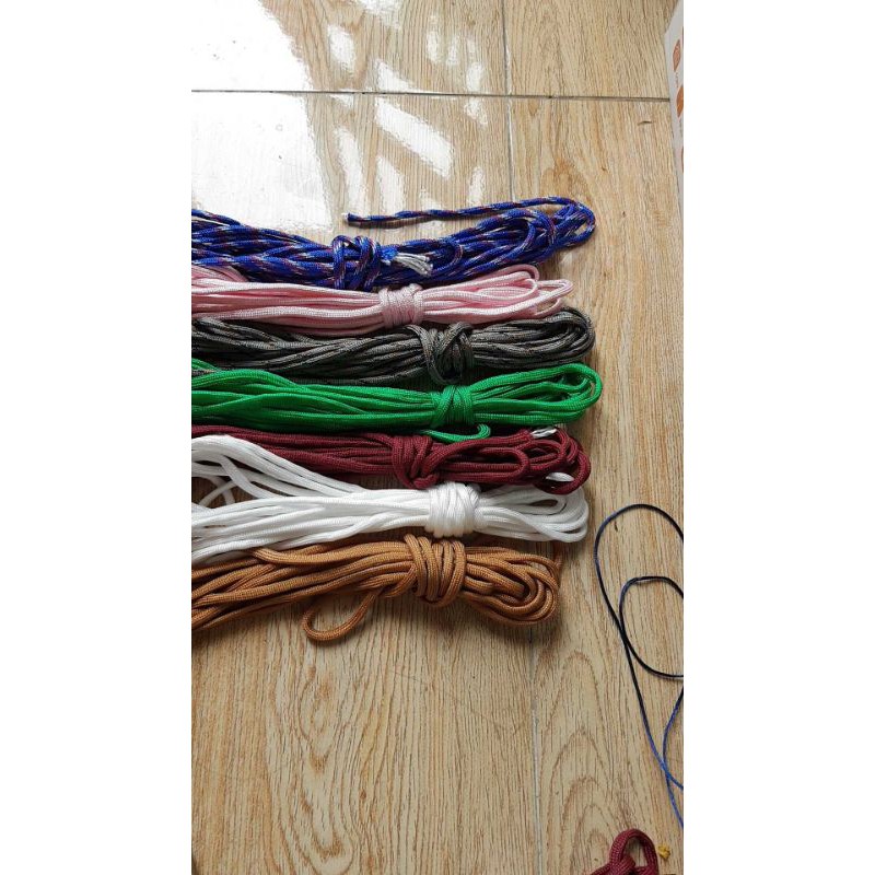 Dây dù paracod  đủ màu, bó 5met