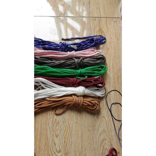 Dây dù paracod [xả kho] đủ màu, bó 5met
