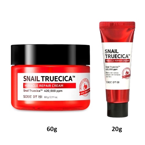 Kem phục hồi làn da SOME BY MI Snail True Cica Miracle Repair 60g / 20g