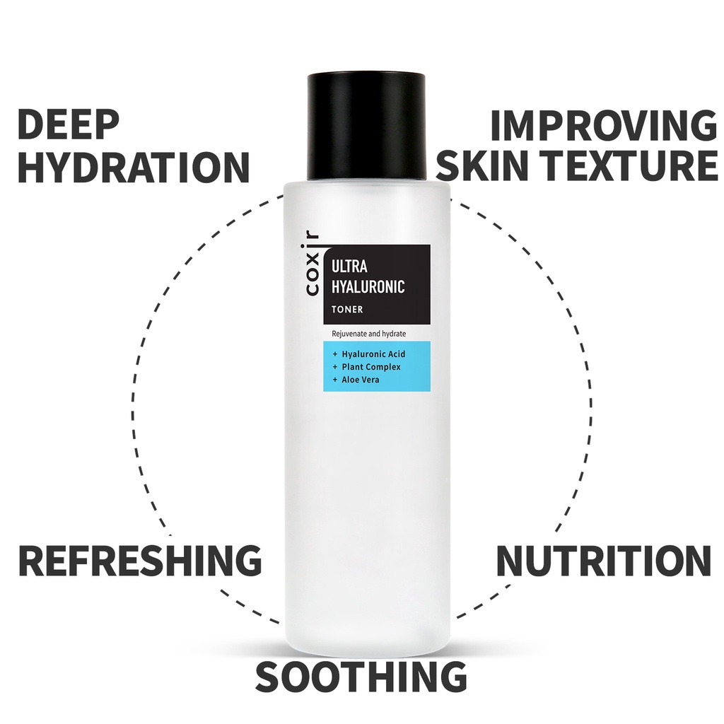 Nước Cân Bằng Da Chứa Hyaluronic Acid 150ml Chất Lượng Cao