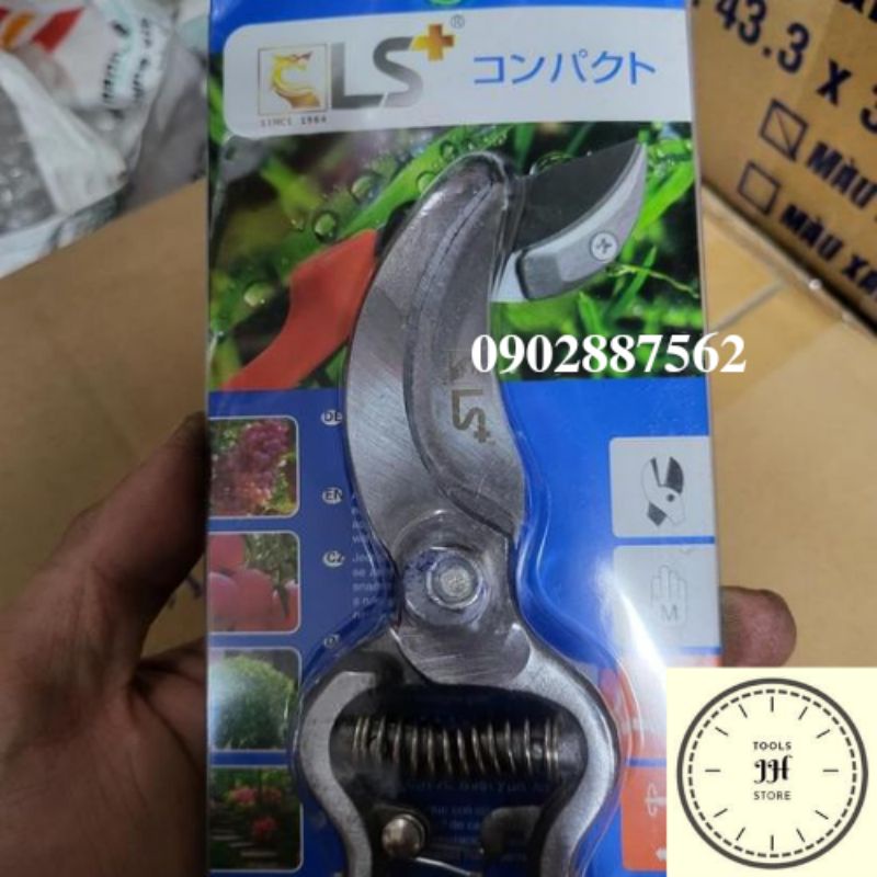 Kéo cắt cành cây LS+ dạng cong cán nhung 930 8inch