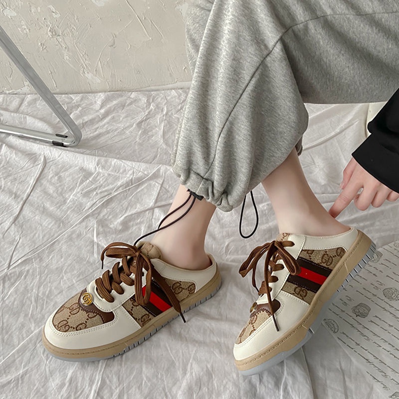 Giày Lười Vải Canvas 2 Kiểu Thời Trang Xuân Thu Cho Nữ Size 35-40