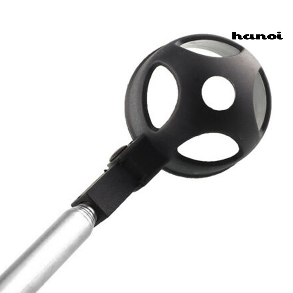 [QL]Portable Stainless Steel Shaft Telescopic Golf Ball Pick Up Retriever Scoop