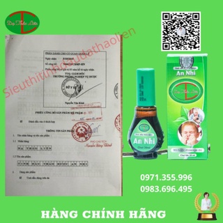 TINH DẦU THẢO DƯỢC AN NHI