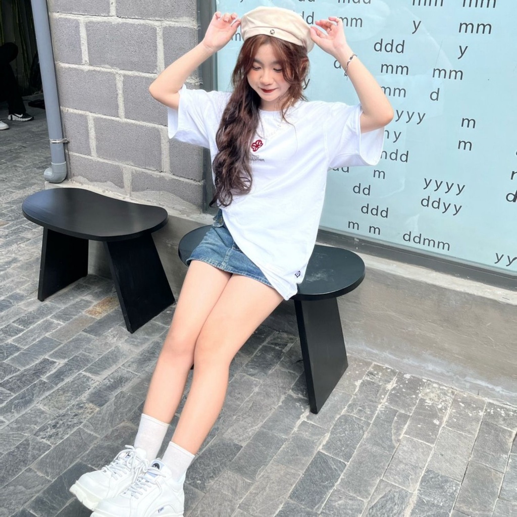 Áo thun tay lỡ nam nữ form rộng local brand ONTOP Tee Athletic Dept - O17-T4