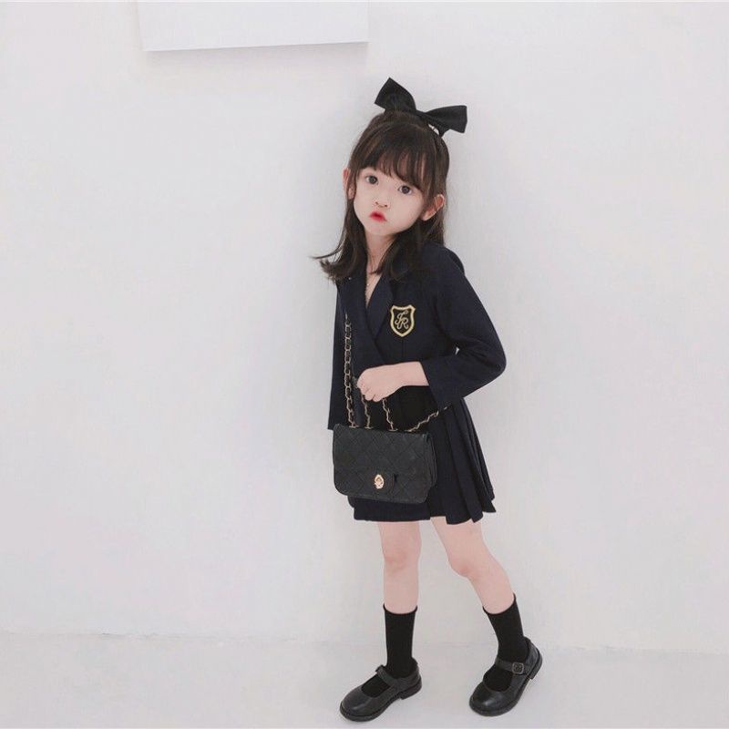 Đầm Xòe Tay Dài Cho Bé 1-6 Tuổi