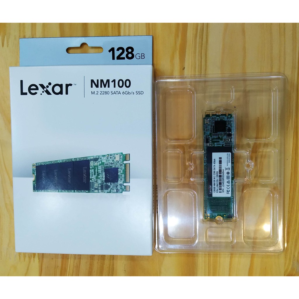 SSD M2 SATA Lexar NM100 - 128GB mới 100% , tăng tốc máy tính ,bảo hành 3 năm
