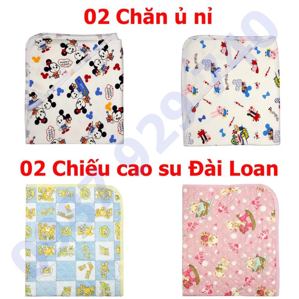 Combo Trọn Bộ đồ Sơ Sinh 147 món theo mùa hè, mùa đông cho bé từ 2.5-4.5kg