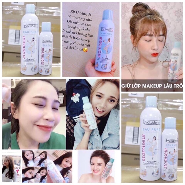 XỊT KHOÁNG EVOLUMDER PHÁP to 400ml | BigBuy360 - bigbuy360.vn