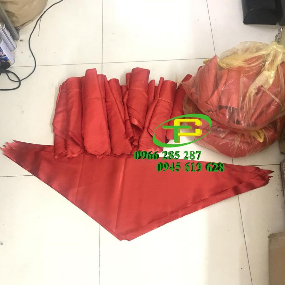 Khăn quàng vải phi bóng, khăn quàng học sinh, khăn quàng đỏ, khăn quàng tổng phụ trách - Thiết bi Đoàn Đội