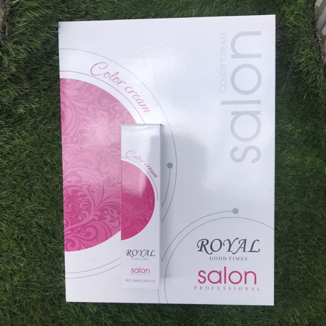 MÀU NHUỘM TÓC NÂU VÀNG SÁNG ẤN TƯỢNG SALON ROYA 100ml