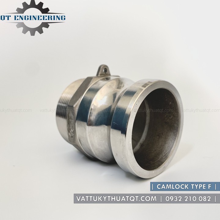 Khớp nối nhanh Camlock INOX 304 | Kiểu F | DN32,DN40,DN50