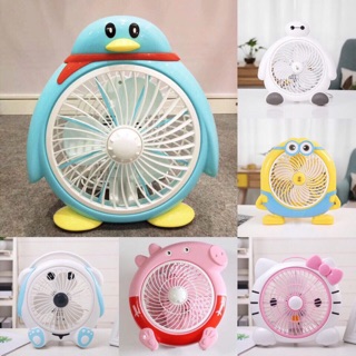 Quạt cắm điện hình thú dễ thương dành cho bé yêu