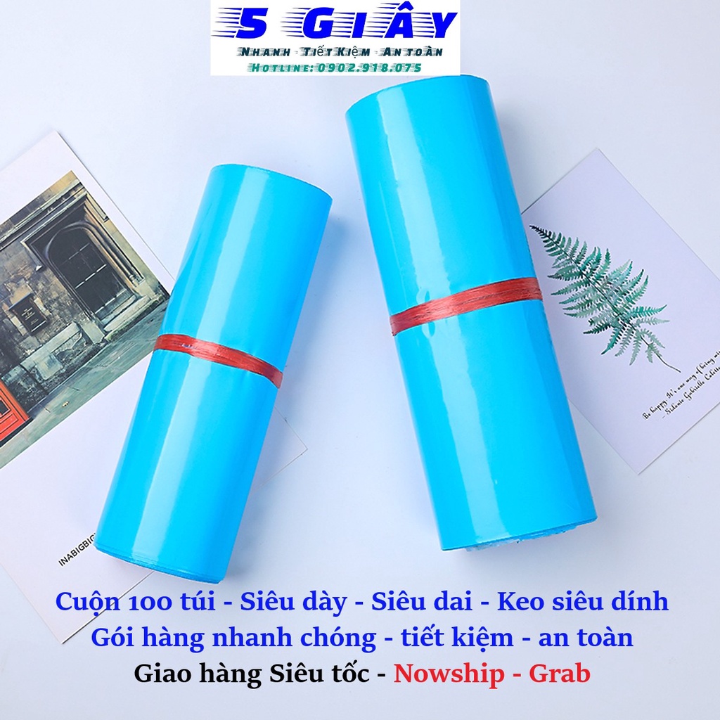 [0.5Kg–Siêu Dày-Đủ size] Túi gói hàng niêm phong tự dính - túi đóng hàng chuyển phát nhanh có sẵn keo dính – 5 GIÂY