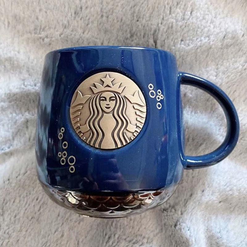 Cốc Uống Cà Phê Starbucks Bằng Gốm Sứ Phong Cách retro