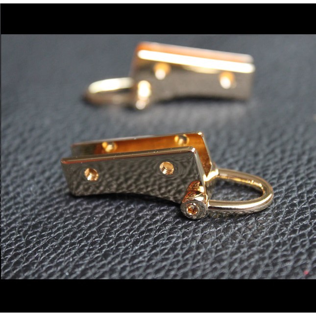 Kẹp hông túi mạ vàng 24k - phụ kiện làm đồ da túi ví handmade
