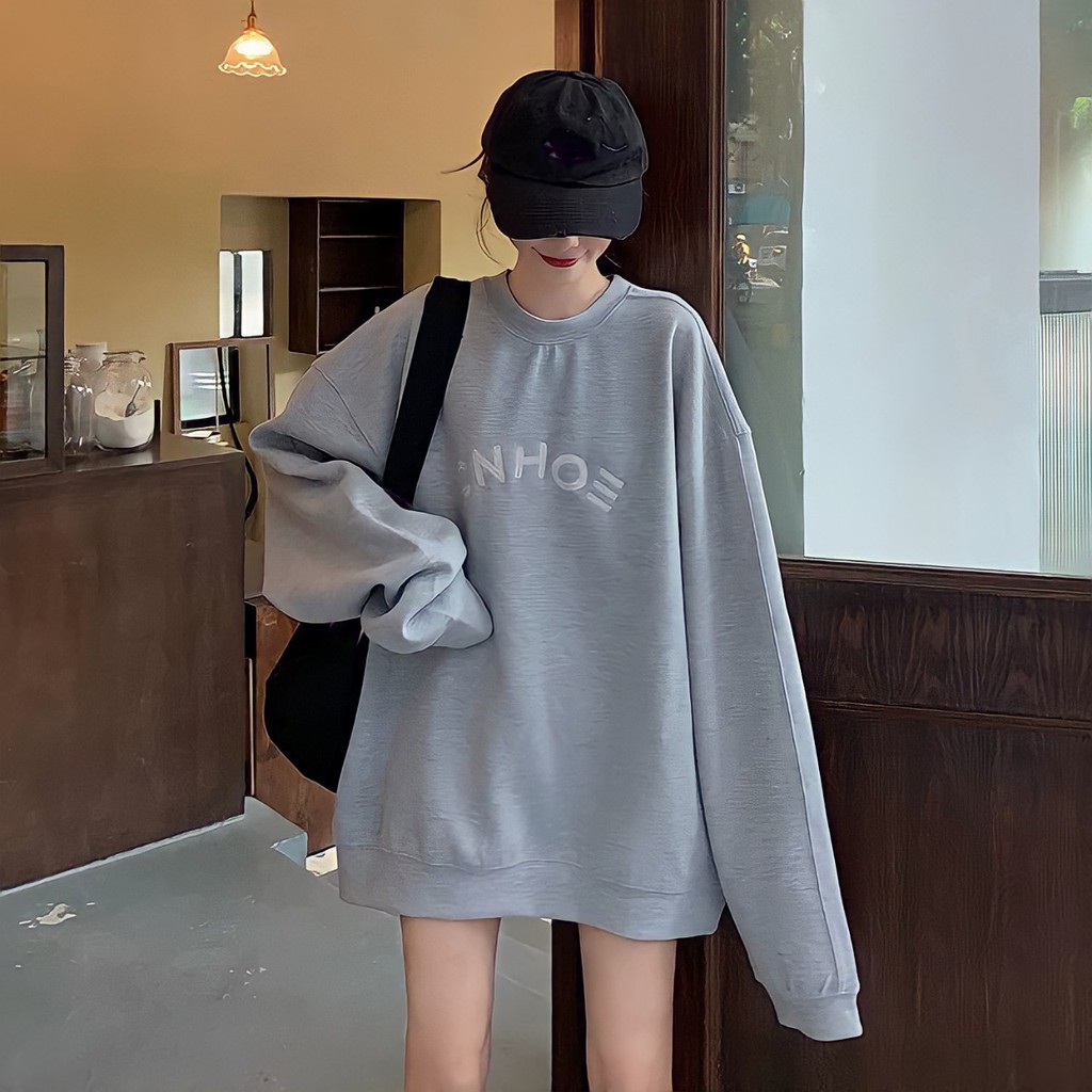 Áo sweater nam nữ CNHOE áo nỉ hoodie form rộng Hàn Quốc_VIETSTAR