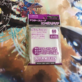 Bọc bài cỡ triple Sleeve hãng Epoch - 60 cái
