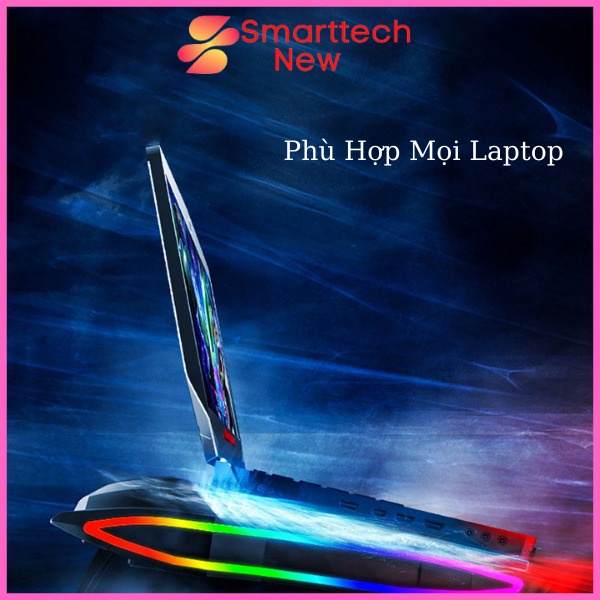 Đế Tản Nhiệt Laptop, Macbook, Ipad Cao Cấp Bằng Nhôm Kèm Quạt  ,Quạt Tản Laptop Quạt Mạnh Làm Mát Cực Nhanh | BigBuy360 - bigbuy360.vn