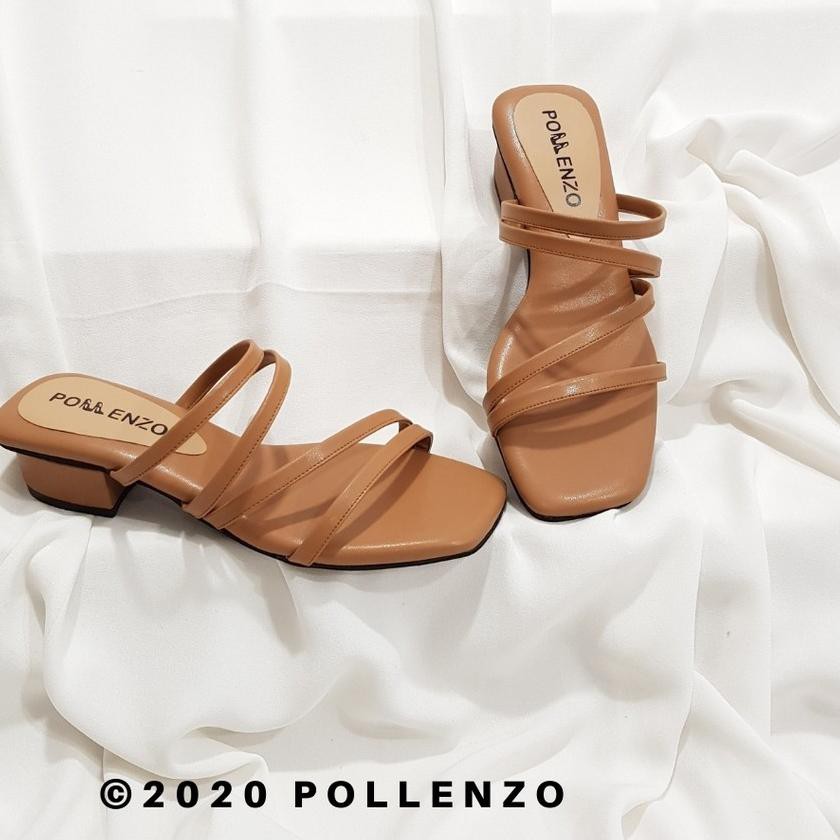 Giày Sandal Cao Gót 3cm Hm-625 Code-234 Pollenzo Leticia