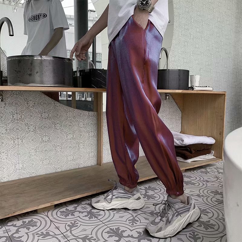 Men's Summer Solid Color Wide-Length Pants | BigBuy360 - bigbuy360.vn