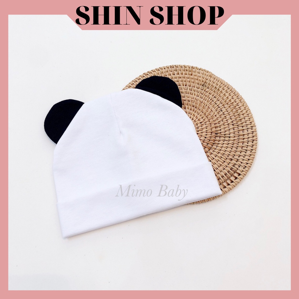Mũ cotton tai chuột mickey cho bé - mũ trùm đầu - SHIN SHOP MD157