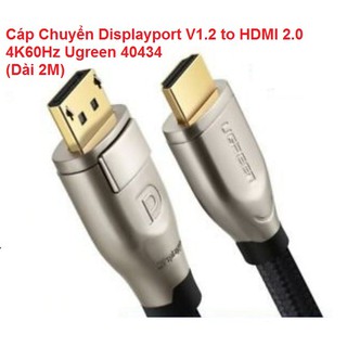 CÁP CHUYỂN ĐỔI DISPLAYPORT 1.2 SANG HDMI 2.0 UGREEN 40434